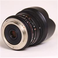 Used Samyang 10mm T3.1 VDSLR II - Canon