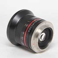 Used Samyang 12mm f/2 NCS CS Ultra Wide Lens Sony E Black