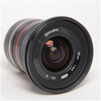 Used Samyang 12mm f/2 NCS CS Ultra Wide Lens Sony E Black