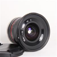 Used Samyang 12mm f/2 NCS CS Ultra Wide Lens Sony E Black