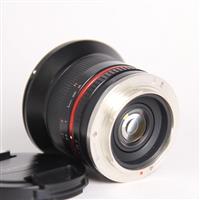 Used Samyang 12mm f/2 NCS CS Ultra Wide Lens Sony E Black