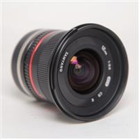 Used Samyang 12mm f/2 NCS CS Ultra Wide Lens Sony E Black