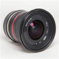 Used Samyang 12mm f/2 NCS CS Ultra Wide Lens Sony E Black