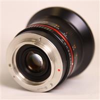 Used Samyang 12mm f/2 NCS CS Ultra Wide Lens Fujifilm X Black