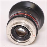 Used Samyang 12mm f/2 NCS CS Ultra Wide Lens Fujifilm X Black