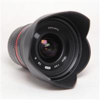 Used Samyang 12mm f/2 NCS CS Ultra Wide Lens Fujifilm X Black
