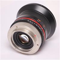 Used Samyang 12mm f/2 NCS CS Ultra Wide Lens Fujifilm X Black