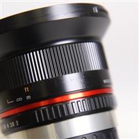 Used Samyang 12mm f/2 NCS CS Ultra Wide Lens Micro Four Thirds Black