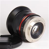 Used Samyang 12mm f/2 NCS CS Ultra Wide Lens Micro Four Thirds Black