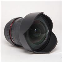 Used Samyang 14mm f/2.8 ED AS IF UMC Ultra Wide Angle Lens Canon EF