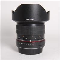 Used Samyang 14mm f/2.8 ED AS IF UMC Ultra Wide Angle Lens Canon EF