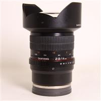 Used Samyang 14mm f/2.8 ED AS IF UMC Ultra Wide Angle Lens Sony E