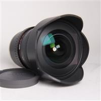 Used Samyang 14mm f/2.8 ED AS IF UMC Ultra Wide Angle Lens Sony E