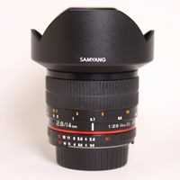 Used Samyang 14mm f/2.8 ED AS IF UMC Ultra Wide Angle Lens Nikon F