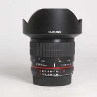 Used Samyang 14mm f/2.8 ED AS IF UMC Ultra Wide Angle Lens Nikon F