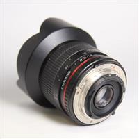 Used Samyang 14mm f/2.8 ED AS IF UMC Ultra Wide Angle Lens Nikon F
