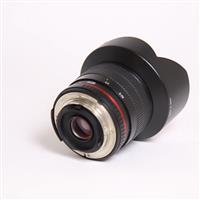 Used Samyang 14mm f/2.8 ED AS IF UMC Ultra Wide Angle Lens Nikon F