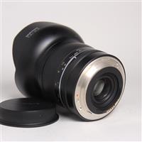 Used Samyang XP 14mm f/2.4 Super Wide Angle Lens Canon EF