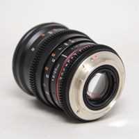 Used Samyang 20mm T1.9 VDSLR ED AS IF UMC Cine Lens Canon EF