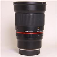 Used Samyang 16mm F2.0 - Fuji