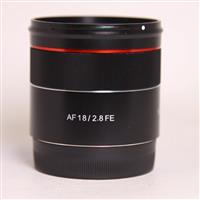 Used Samyang AF 18mm f/2.8 AF Sony FE Mount Lens