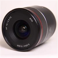 Used Samyang AF 18mm f/2.8 AF Sony FE Mount Lens