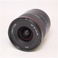 Used Samyang AF 18mm f/2.8 AF Sony FE Mount Lens