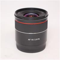Used Samyang AF 18mm f/2.8 AF Sony FE Mount Lens