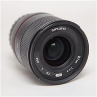 Used Samyang 21mm F1.4 CSC - Fuji X