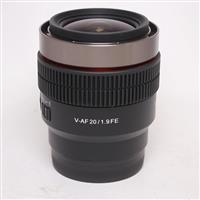 Used Samyang V-AF 20mm T1.9 FE Cine Lens For Sony