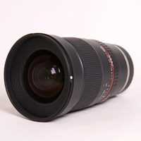 Used Samyang 24mm F1.4 - Sony Fit