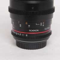 Used Rokinon 24mm T1.5 VDSLR MK2 - Canon EF