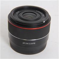 Used Samyang AF 24mm f/2.8 Sony FE Mount Lens
