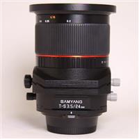 Used Samyang T-S 24mm f/3.5 ED AS UMC - Nikon Fit