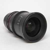 Used Rokinon/Samyang 35mm T1.5 VDSLR MK2 - MFT