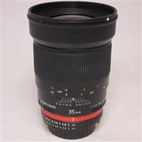 Used Samyang 35mm f/1.4 AS UMC Lens Nikon F