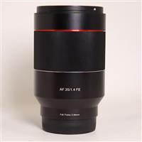 Used Samyang AF 35mm f/1.4 FE Lens Sony E