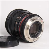Used Samyang 50mm T1.3 VDSLR AS UMC CS Cine Lens Sony E