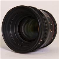 Used Samyang 50mm T1.5 VDSLR AS UMC CS Cine Lens Canon EF