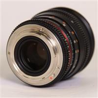Used Samyang 50mm T1.5 VDSLR AS UMC CS Cine Lens Canon EF