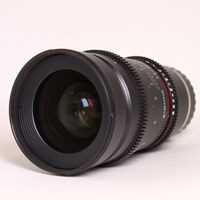 Used Samyang 35mm T1.5 VDSLR AS UMC II Cine Lens Sony E