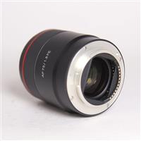 Used Samyang 75mm f/1.8 AF lens - Sony E