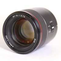 Used Samyang 75mm f/1.8 AF lens - Sony E