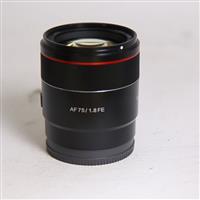 Used Samyang 75mm f/1.8 AF lens - Sony E