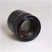 Used Samyang 75mm f/1.8 AF lens - Sony E