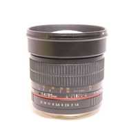 Used Samyang 85mm f/1.4 AS IF UMC Aspherical Lens Canon EF