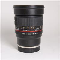 Used Samyang 85mm f/1.4 AS IF UMC Lens - Sony E Mount