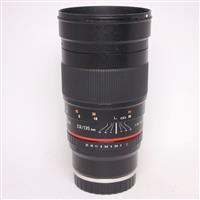 Used Samyang 135mm f/2 ED UMC Telephoto Lens Sony E