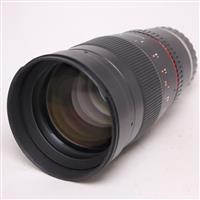 Used Samyang 135mm f/2 ED UMC Telephoto Lens Sony E