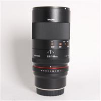Used Samyang 100mm f/2.8 ED UMC Macro Lens Fujifilm X